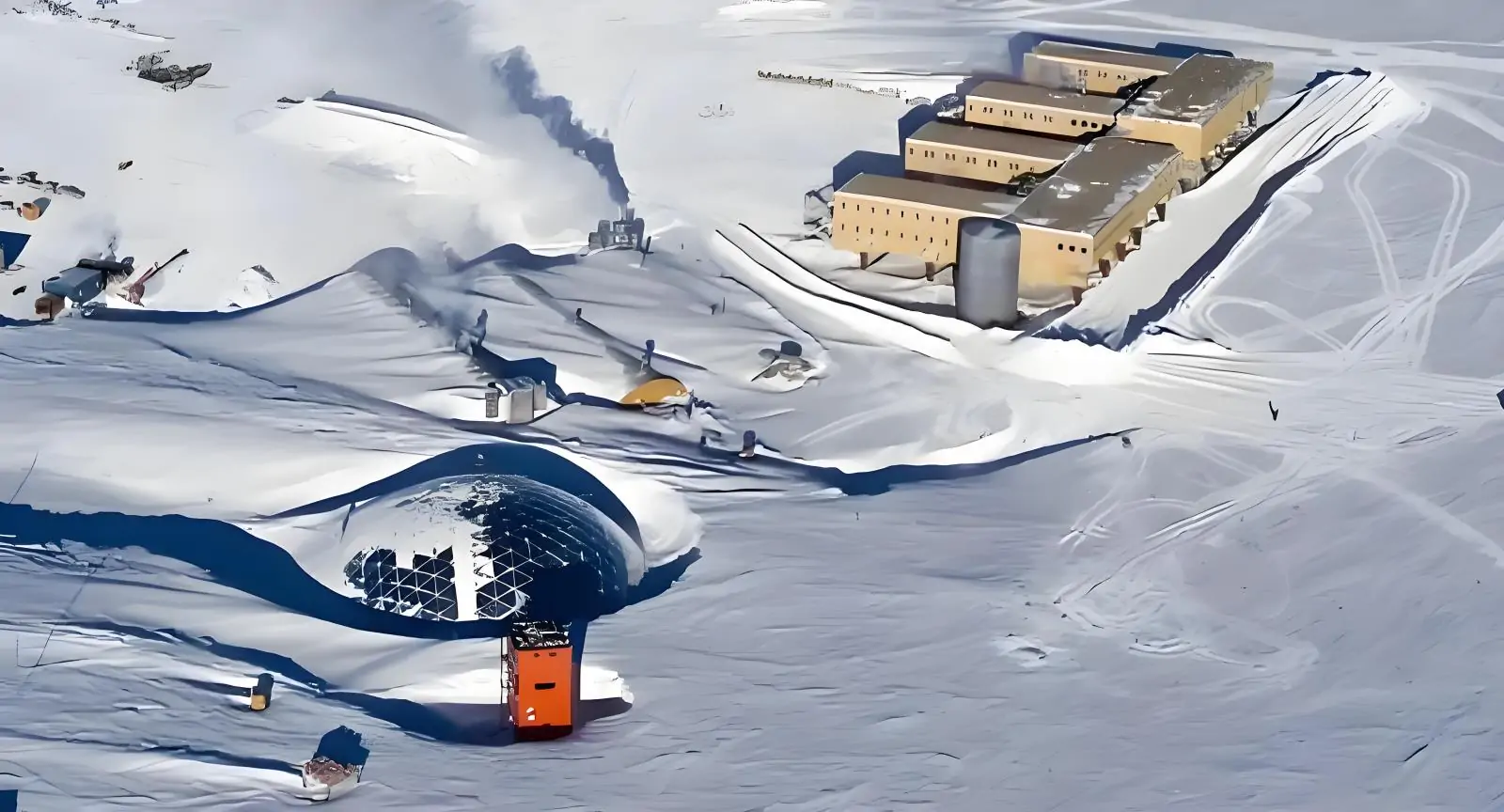 Location: 90° South Latitude, Antarctica Architect: Ferraro Choi And Associates Climate Profile: Extreme Cold (-73°C / -100°F), Severe Wind Loads Core Technology: Suspended Film High-Performance Glazing  The Challenge | Building at the Apex of Extremes